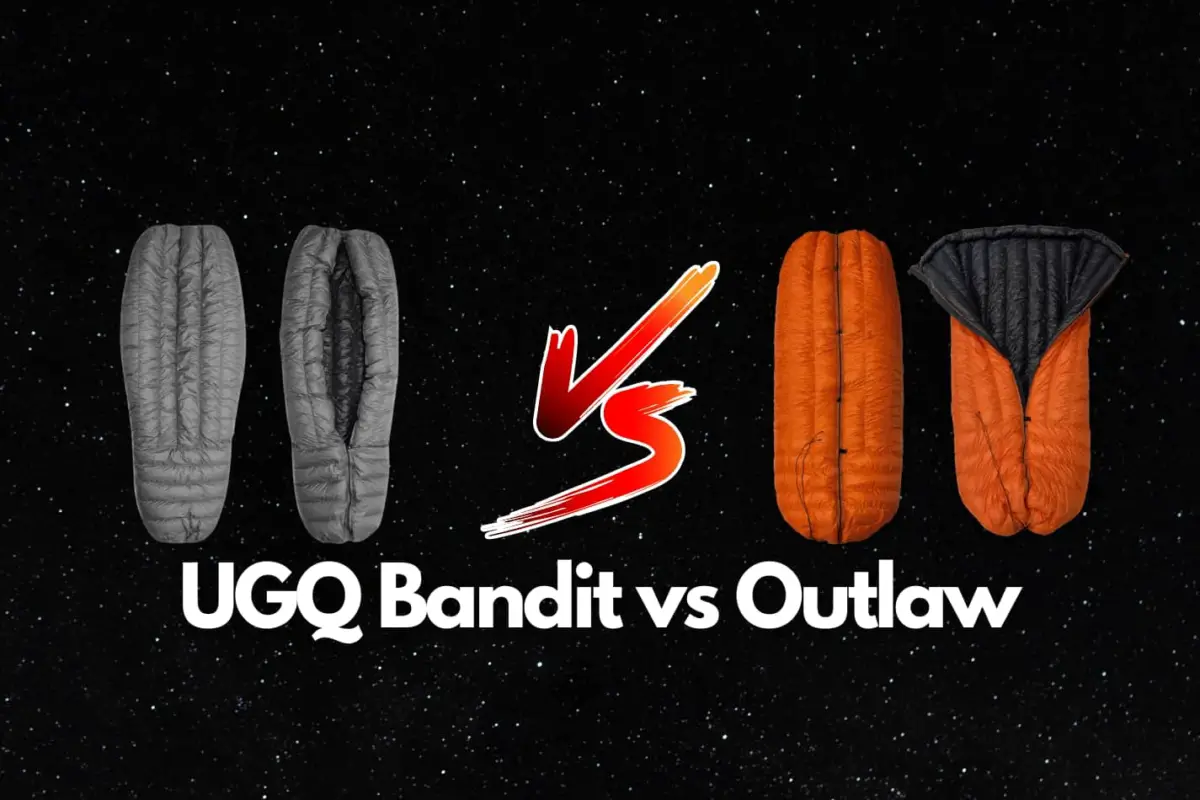 UGQ Bandit and Outlaw quilts pictured against a black background
