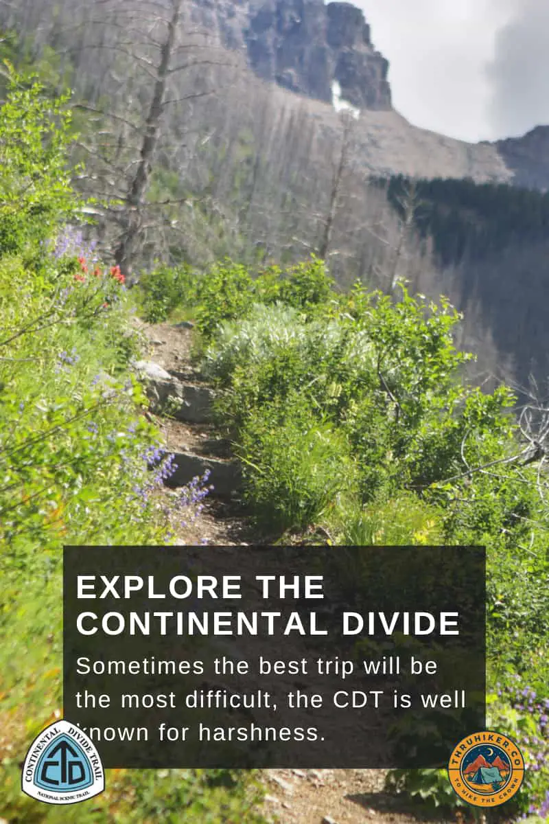 hiking the continental divide trail cdt for pinterest