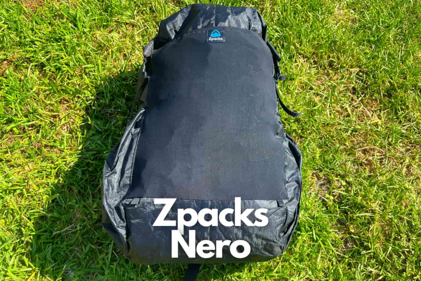 Image of my personal Zpacks Nero on the grass to show in my Zpacks Nero Review 