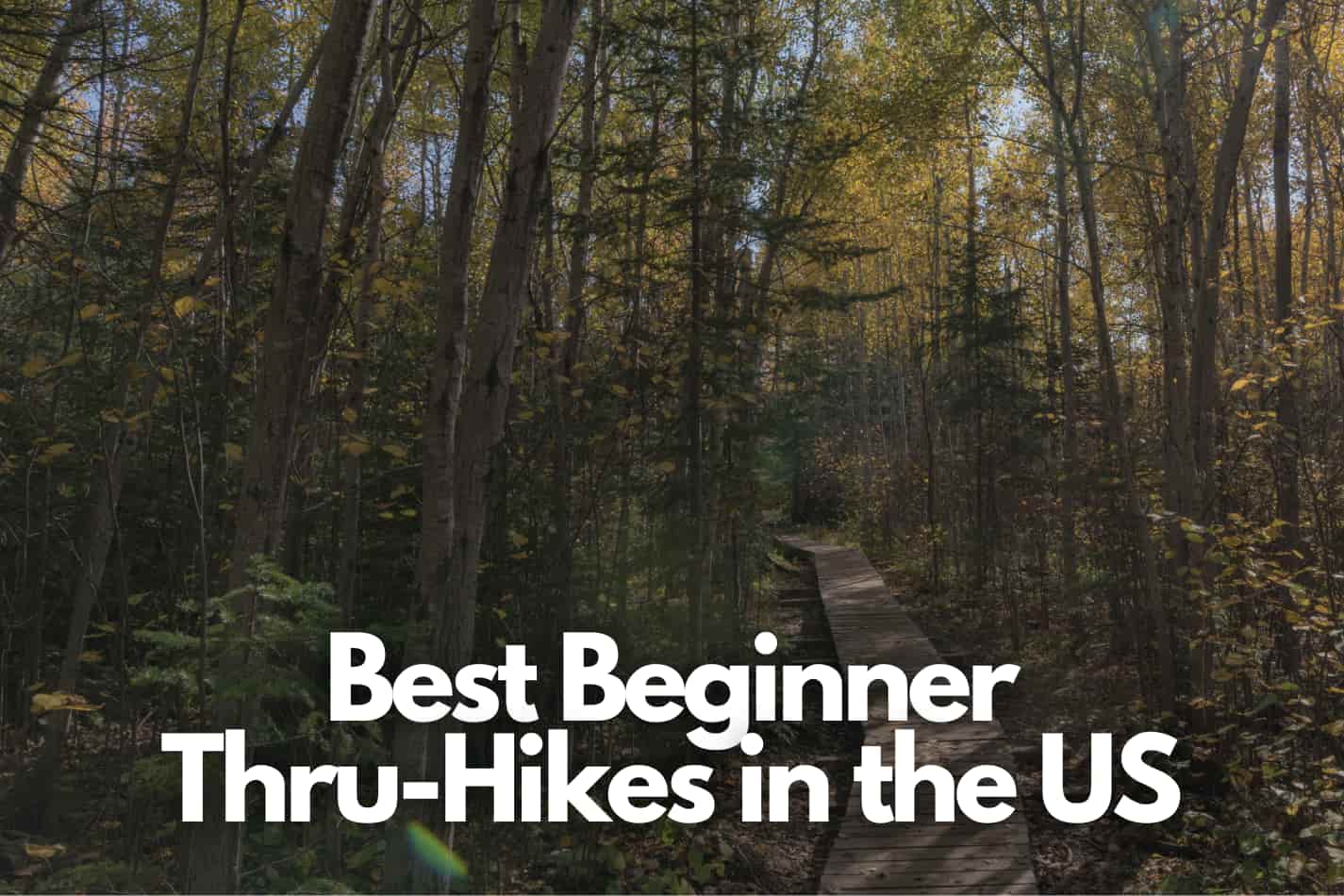 best thru hike for beginners