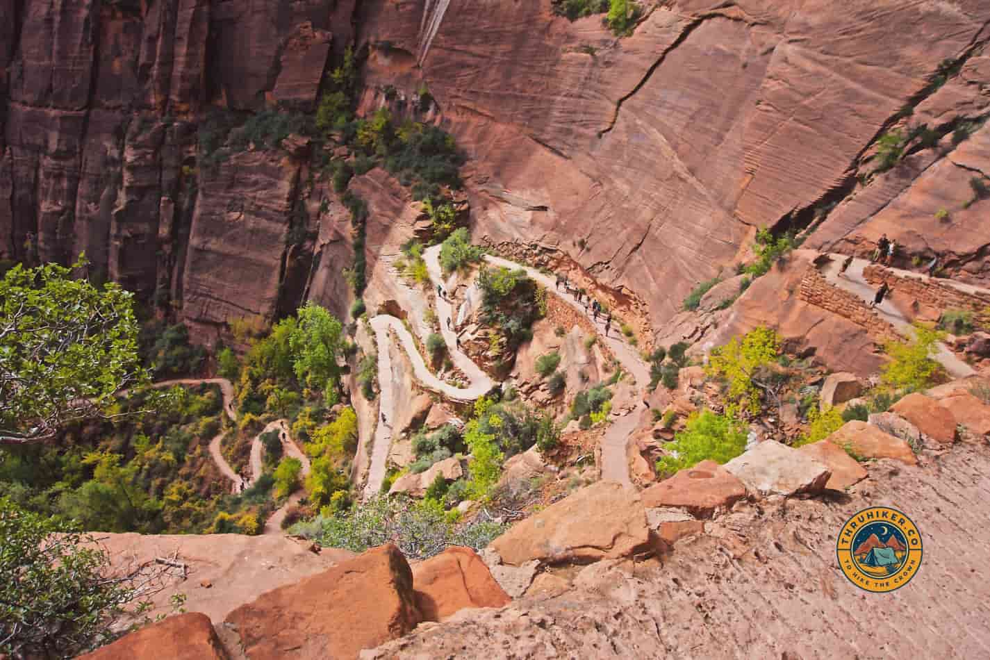 Switchbacks in Zion National Park