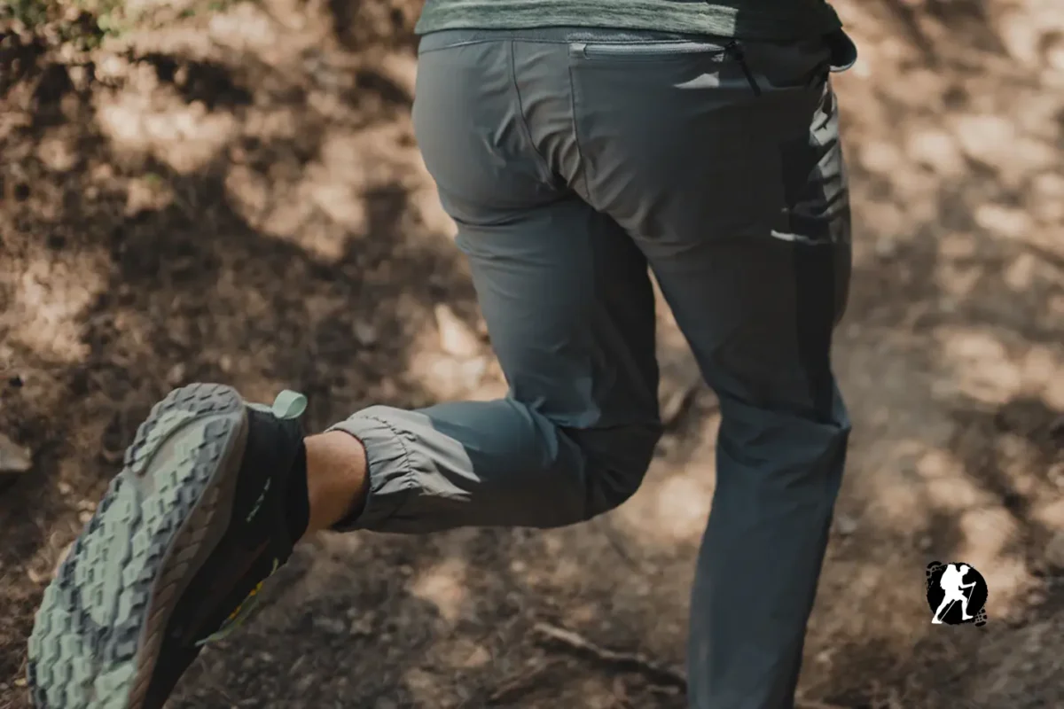 Running in Outdoor Vitals Skyline Trail Joggers