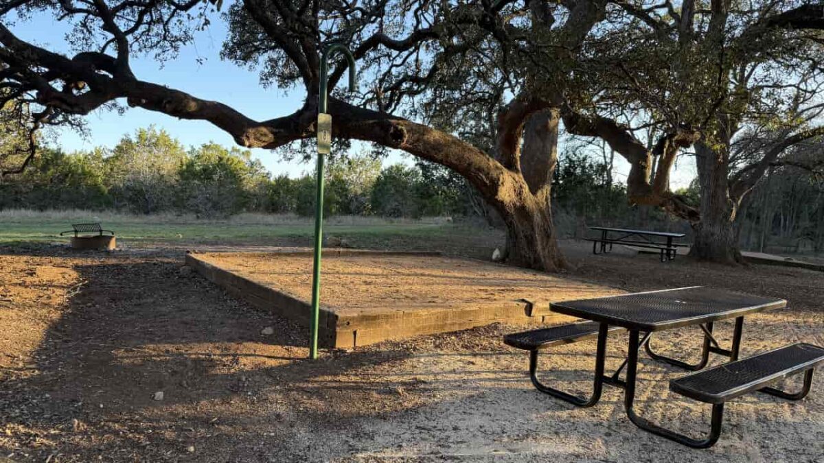 Tejas Park Campside On The Goodwater Loop